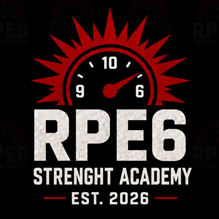 Logo da RPE6 Strength Academy